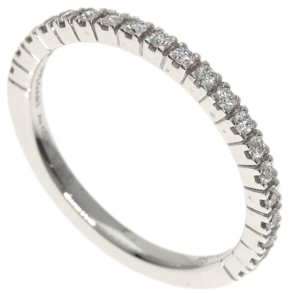 BVLGARI 18k White Gold Diamond Ring - Picture 1 of 9